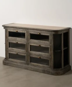 Alternative view of APARADOR MÁRMOL/MADERA COCINA 155 X 51 X 88 CM