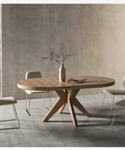 ROMA MESA COMEDOR D.110 MELAMINA EXT. C.GALES