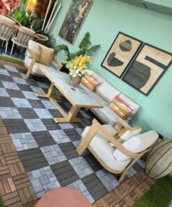 TORI SET 3PL+2 BUTACAS+ MESA ELEVABLE - Imagen 3