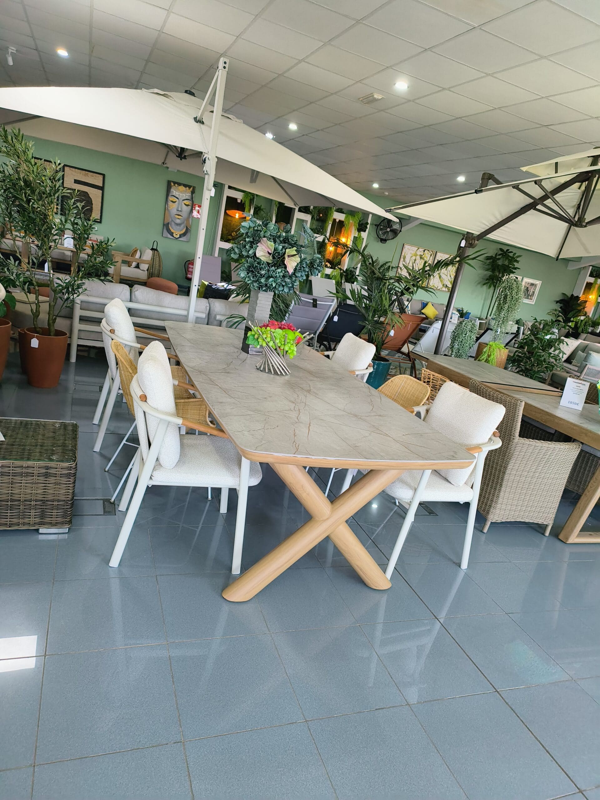 TORI MESA DE COMEDOR 240X110 SINTERED STONE