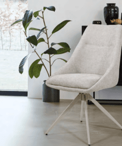 CAEN SILLA  T.CINZA/CREME