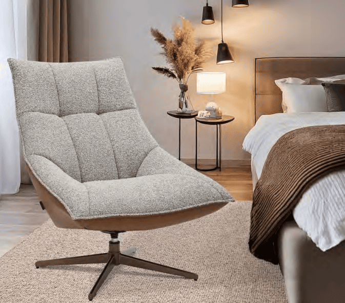 Fauteuil SERRES (Taupe).