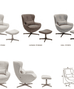 ANCELLE Armchair, beige. - Image 2