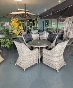 MONACO SET D100+ 4 CHAIRS