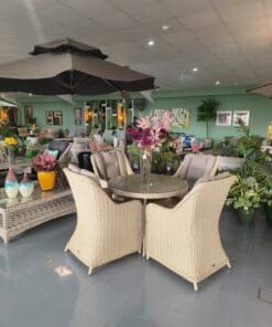 Alternative view of MONACO SET D100+ 4 CHAIRS