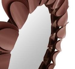 ESPEJO METAL REDONDO BURGUNDY 85x6x85 CM - Image 2