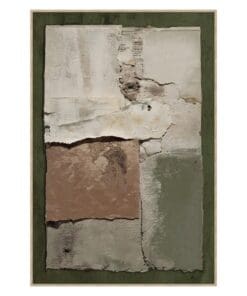 CUADRO ABSTRACT 80% PINTADO A MANO 83x4x123 CM