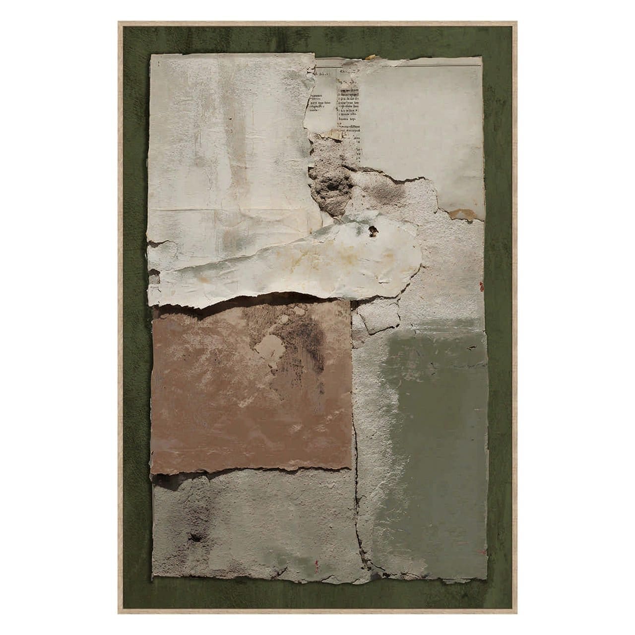 CUADRO ABSTRACT 80% PINTADO A MANO 83x4x123 CM