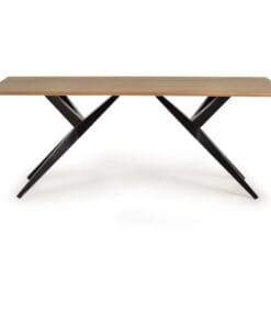 MESA COMEDOR 160CM PATA NEGRA