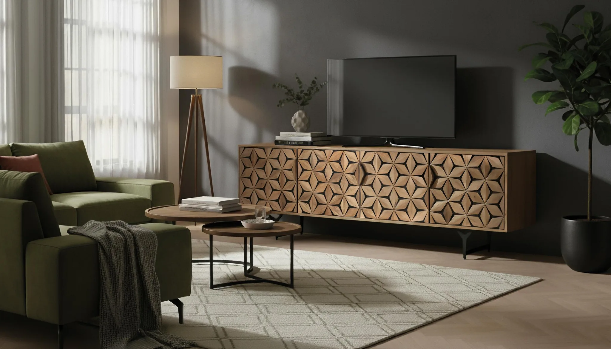 Mueble de TV Mysore 177cm