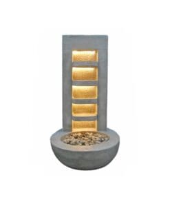 FUENTE C/LUZ CASCADA 100 CMS.