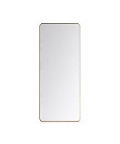 ESPEJO REC. CANTO RED. ALUMINIO DORADO 75X175 CMS.